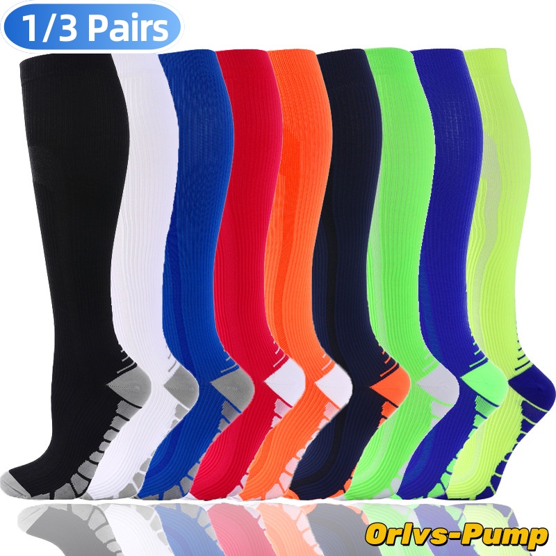 新しい圧縮ソックスニーハイ 20-30 Mmhg フィット医 - Dress Sock Men のレビューと価格