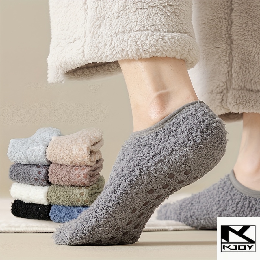 kkjoy 冬用サーマルハウスソックス 滑り止めソール付き  - Thermal Sock Winter のレビューと価格