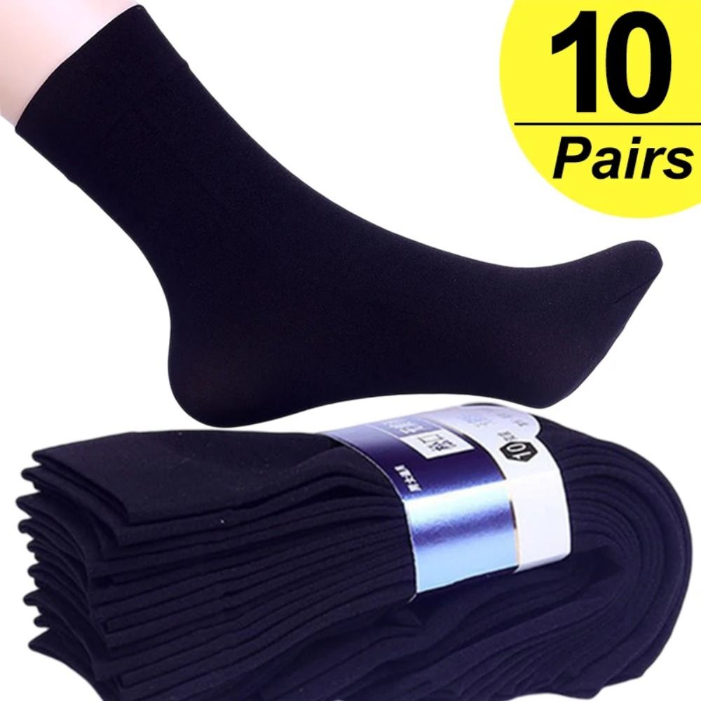 10足組 カジュアル 通気性 メンズ アイスシルクソックス  - Silk Sock Bamboo のレビューと価格